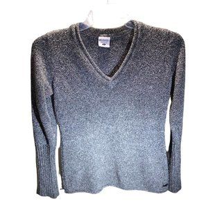 Calvin Klein Women's Gray V-Neck Sweater